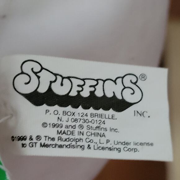 Sam the Snowman Rudolph 8" Bean Bag Stuffed 1999 Island Misfit Toys Burl Ives - Picture 3 of 8